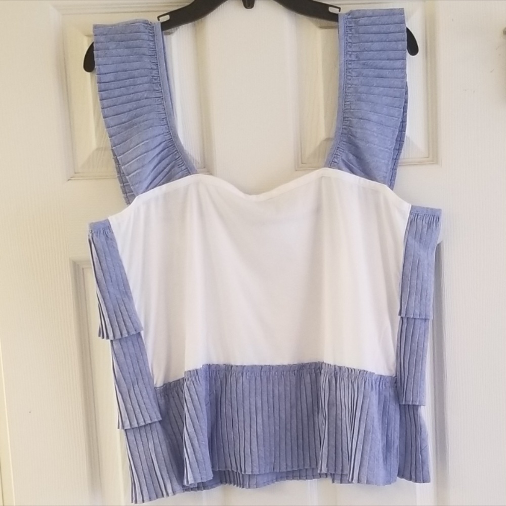 J Crew Ruffle Shirt - Picture 4 of 4